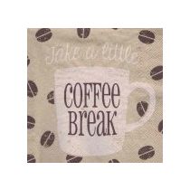 take a little COFFEE BREAK 25x25cm servetti