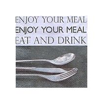 ENJOY YOUR MEAL servetti