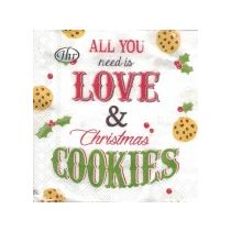 all you need is LOVE & COOKIES i.jouluservetti