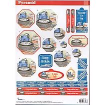 AUTONRENGAS yms. PYRAMIDI 3-D st204