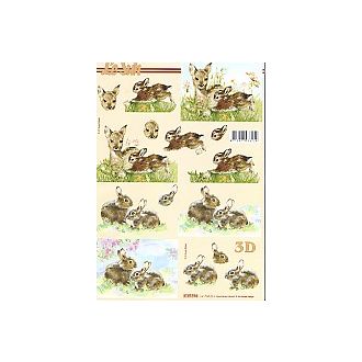 PUPUT JA BAMBI 3-D arkki 988