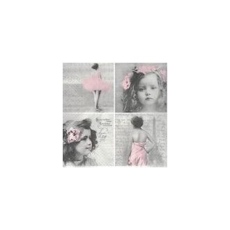 BALLERINA RUUDUT  vintage servetti
