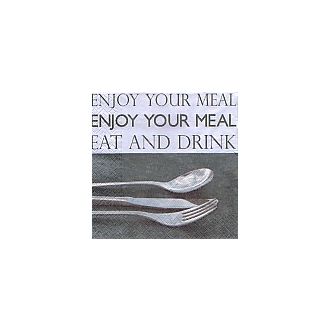 ENJOY YOUR MEAL servetti