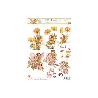 Flower Fairies OMENAN KUKKA 3-D arkki 4