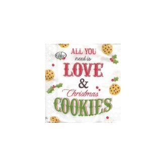 all you need is LOVE & COOKIES i.jouluservetti