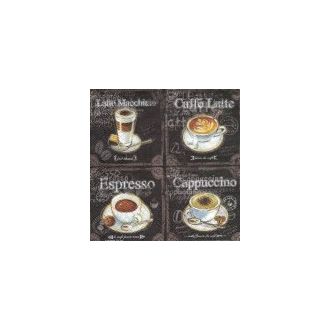 mustia COFFEE RUUTUJA 25x25cm servetti