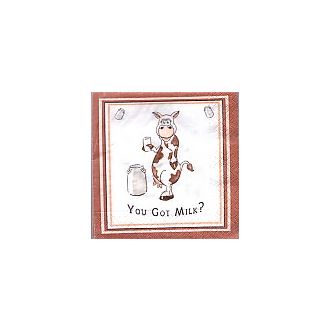 YOU GOT MILK servetti poistomalli