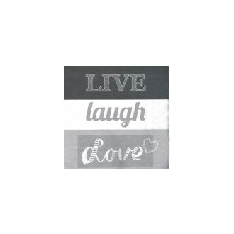 LIVE LAUGH LOVE servetti