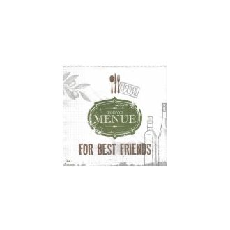 MENUE For Best Friends servetti