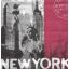 NEW YORK punaharmaa servetti